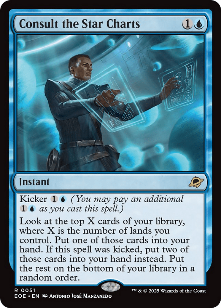 Consult the Star Charts [Edge of Eternities] MTG Single Magic: The Gathering  | Multizone: Comics And Games