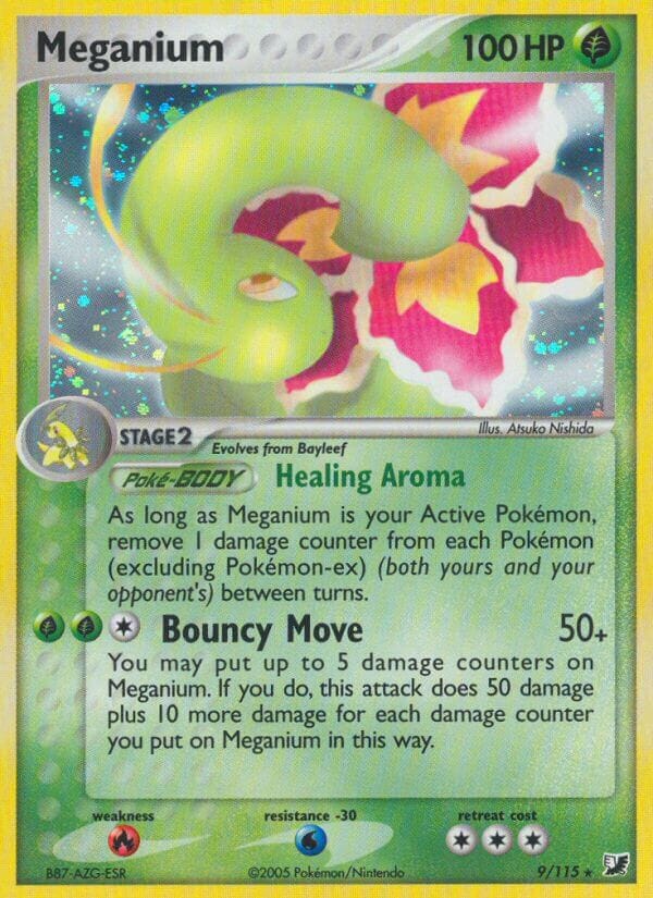 Meganium (9/115) (Theme Deck Exclusive) [EX: Unseen Forces] Pokemon Single Pokémon  | Multizone: Comics And Games