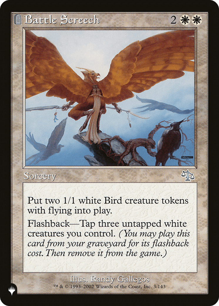 Battle Screech [The List] MTG Single Magic: The Gathering  | Multizone: Comics And Games