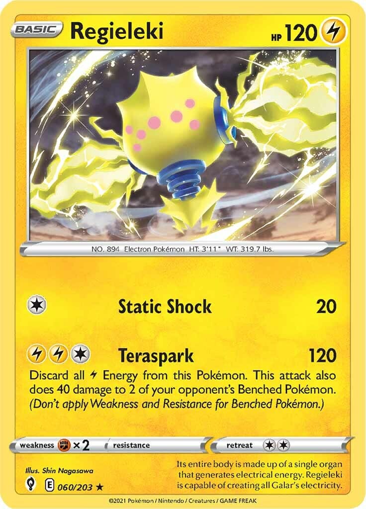 Regieleki (060/203) (Theme Deck Exclusive) [Sword & Shield: Evolving Skies] Pokemon Single Pokémon  | Multizone: Comics And Games