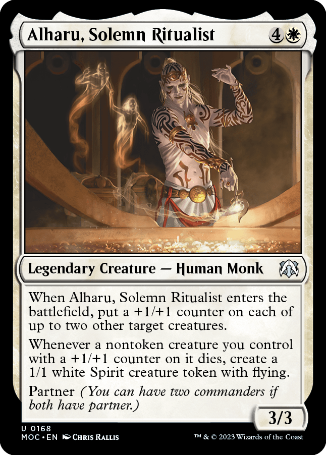 Alharu, Solemn Ritualist [March of the Machine Commander] MTG Single Magic: The Gathering  | Multizone: Comics And Games