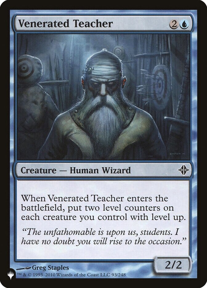 Venerated Teacher [The List] MTG Single Magic: The Gathering  | Multizone: Comics And Games