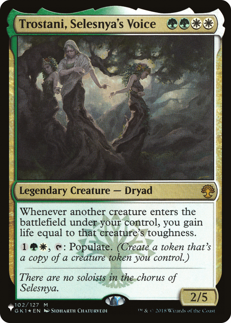 Trostani, Selesnya's Voice [The List] MTG Single Magic: The Gathering  | Multizone: Comics And Games