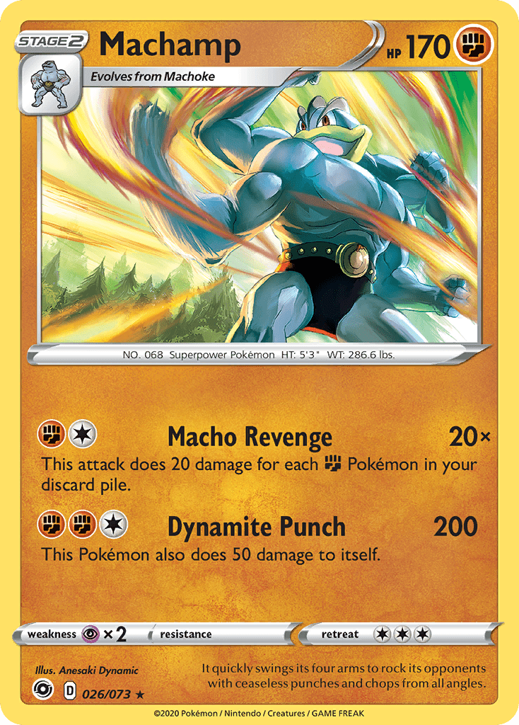 Machamp (026/073) [Sword & Shield: Champion's Path] Pokemon Single Pokémon  | Multizone: Comics And Games
