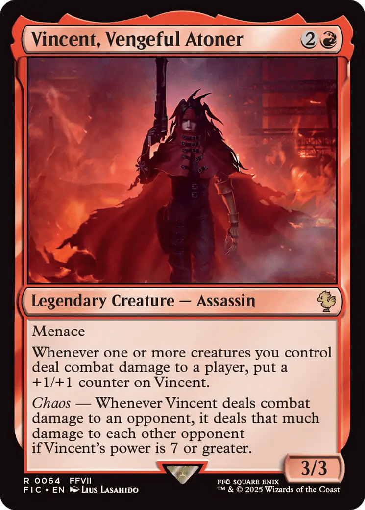 Vincent, Vengeful Atoner [FINAL FANTASY Commander] MTG Single Magic: The Gathering  | Multizone: Comics And Games