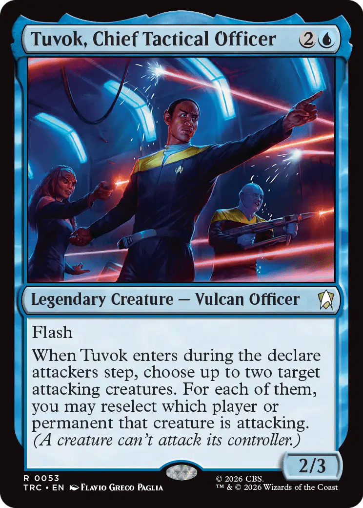 Tuvok, Chief Tactical Officer [Star Trek Commander] MTG Single Magic: The Gathering  | Multizone: Comics And Games