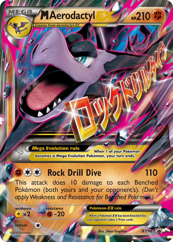M Aerodactyl EX (XY98) [XY: Black Star Promos] Pokemon Single Pokémon  | Multizone: Comics And Games
