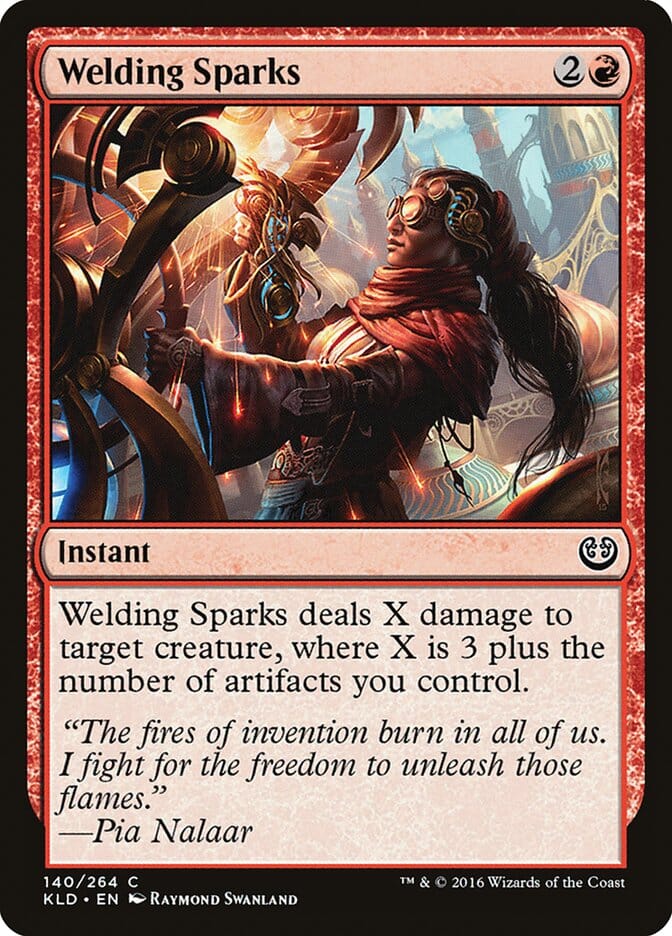 Welding Sparks [Kaladesh] MTG Single Magic: The Gathering  | Multizone: Comics And Games