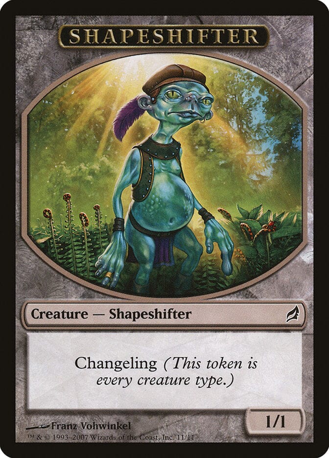 Shapeshifter Token [Lorwyn Tokens] MTG Single Magic: The Gathering  | Multizone: Comics And Games