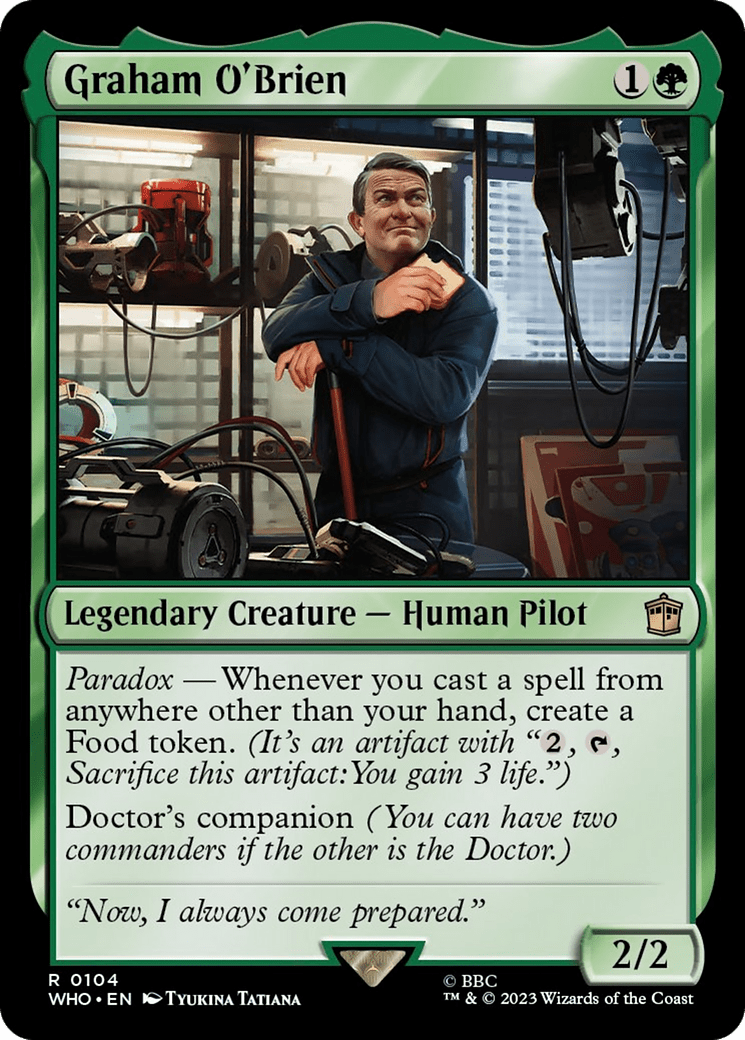 Graham O'Brien [Doctor Who] MTG Single Magic: The Gathering  | Multizone: Comics And Games