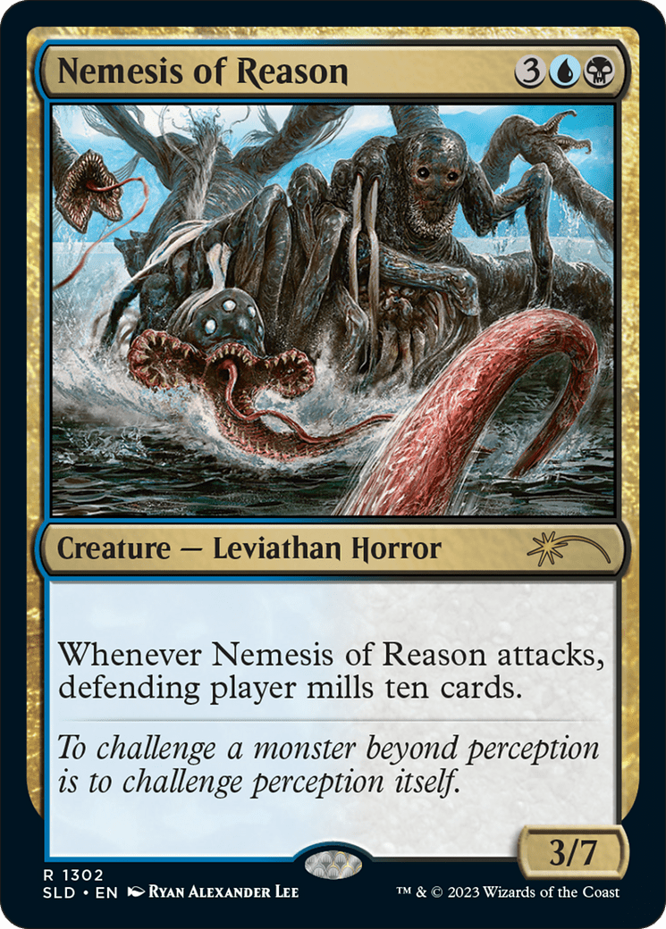 Nemesis of Reason [Secret Lair Drop Series] MTG Single Magic: The Gathering  | Multizone: Comics And Games