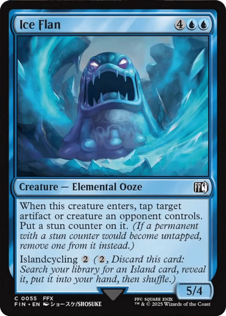 Ice Flan [FINAL FANTASY] MTG Single Magic: The Gathering  | Multizone: Comics And Games