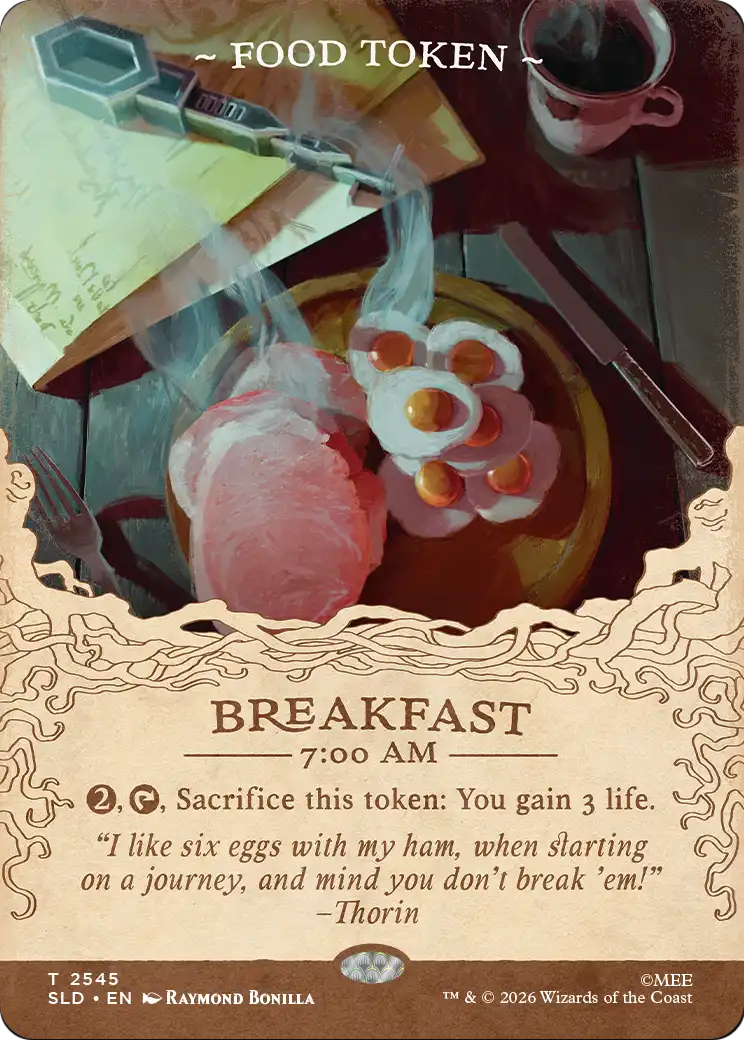 Food Token (2545) [Secret Lair Drop Series] | Multizone: Comics And Games