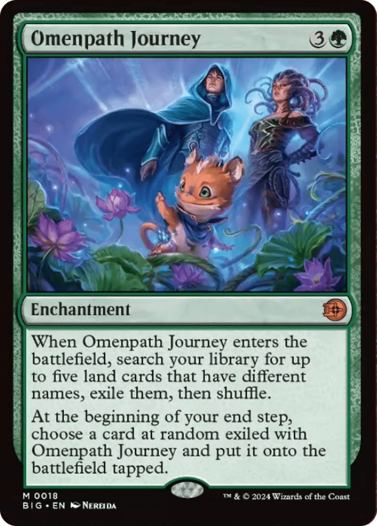 Omenpath Journey [Outlaws of Thunder Junction: The Big Score] MTG Single Magic: The Gathering  | Multizone: Comics And Games