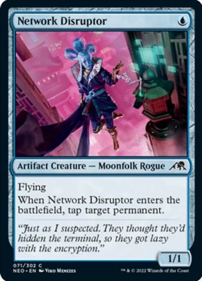 Network Disruptor [Kamigawa: Neon Dynasty] MTG Single Magic: The Gathering  | Multizone: Comics And Games
