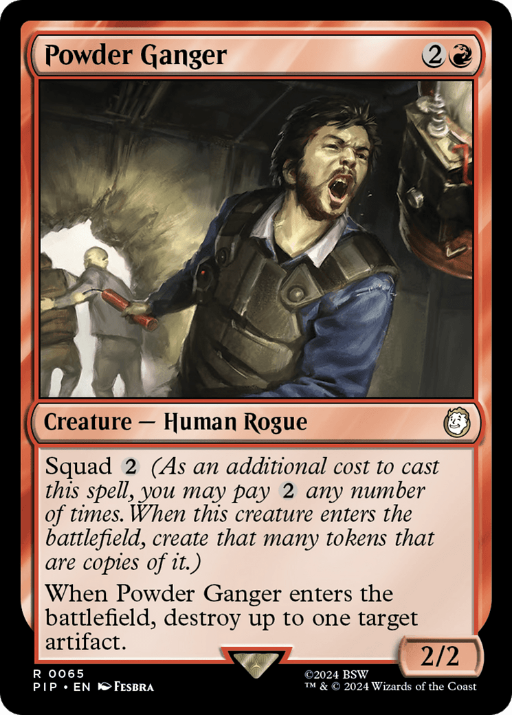 Powder Ganger [Fallout] MTG Single Magic: The Gathering  | Multizone: Comics And Games