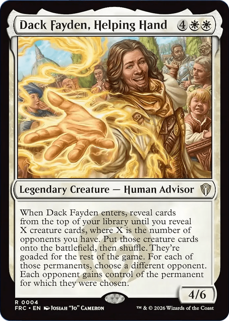 Dack Fayden, Helping Hand [Reality Fracture Commander] MTG Single Magic: The Gathering  | Multizone: Comics And Games