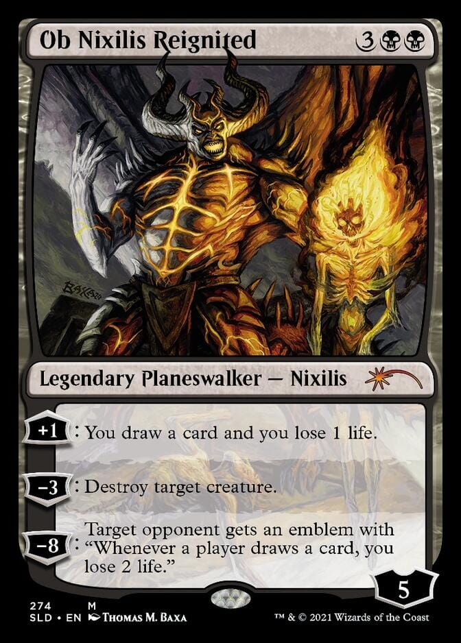 Ob Nixilis Reignited [Secret Lair Drop Series] MTG Single Magic: The Gathering  | Multizone: Comics And Games
