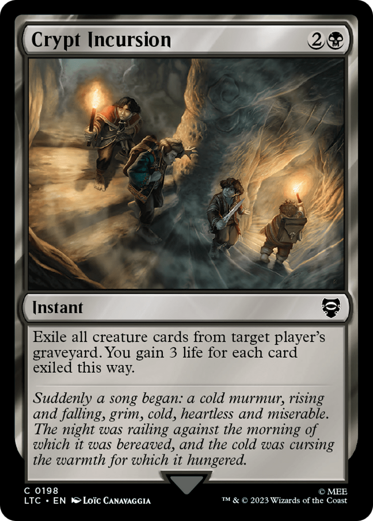 Crypt Incursion [The Lord of the Rings: Tales of Middle-Earth Commander] | Multizone: Comics And Games