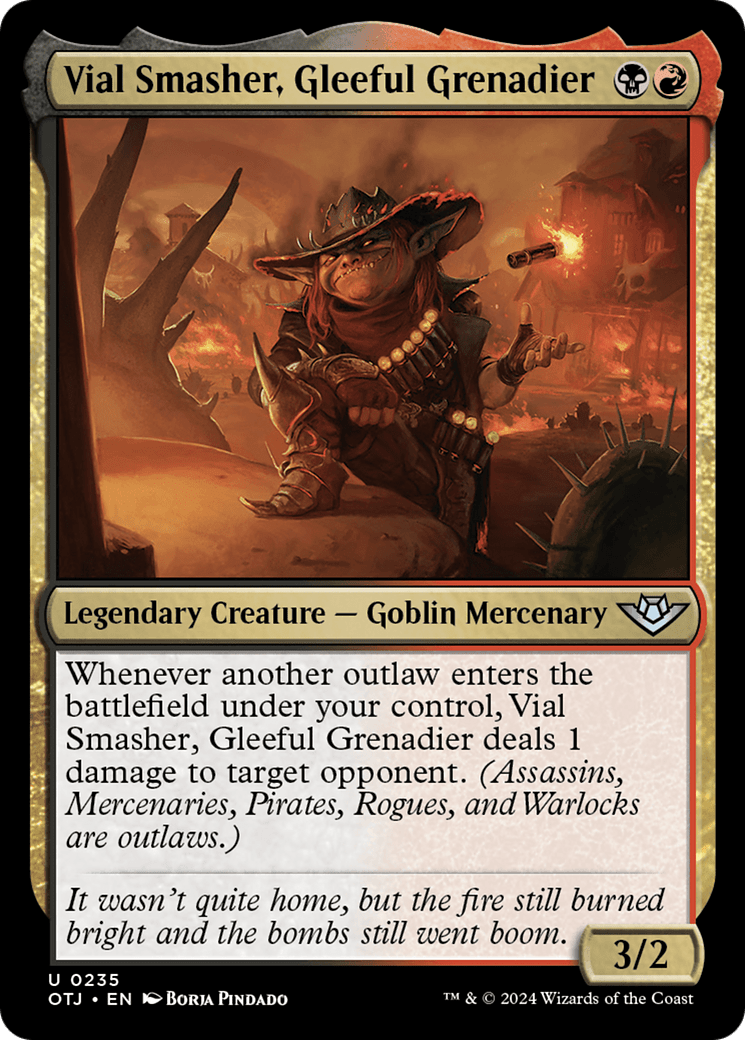 Vial Smasher, Gleeful Grenadier [Outlaws of Thunder Junction] MTG Single Magic: The Gathering  | Multizone: Comics And Games