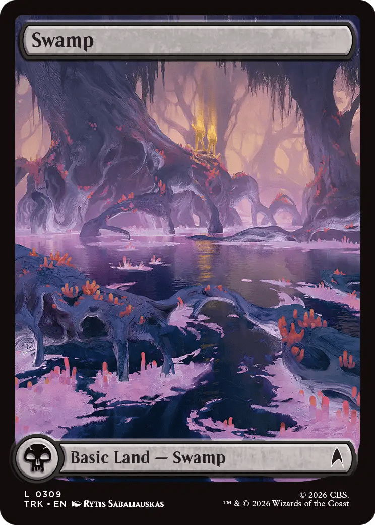 Swamp (0309) [Star Trek] MTG Single Magic: The Gathering  | Multizone: Comics And Games