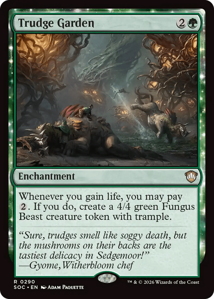 Trudge Garden [Secrets of Strixhaven Commander] MTG Single Magic: The Gathering  | Multizone: Comics And Games