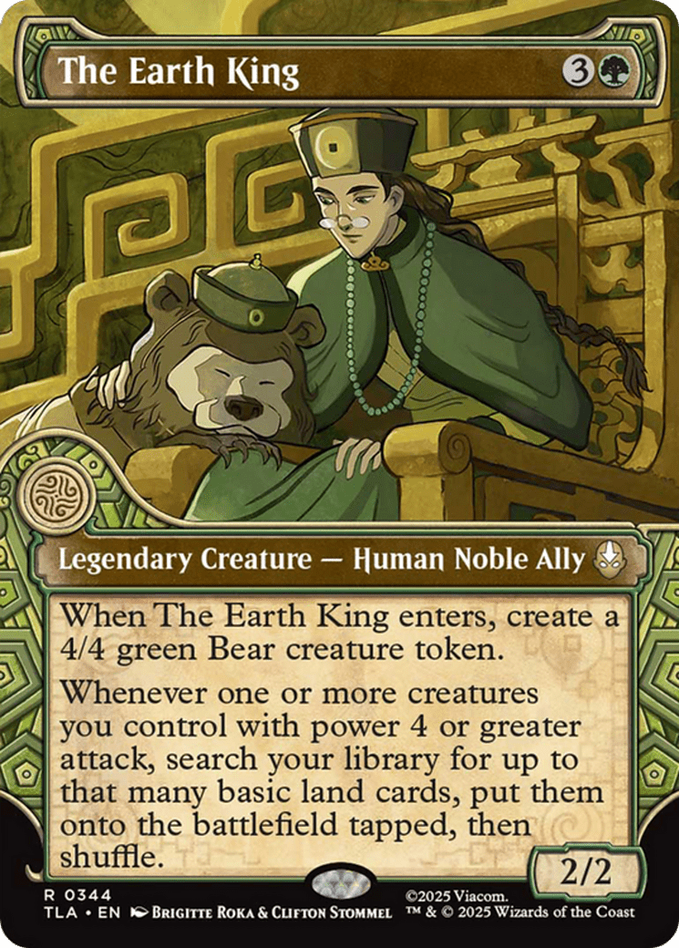 The Earth King (Showcase) [Avatar: The Last Airbender] MTG Single Magic: The Gathering  | Multizone: Comics And Games