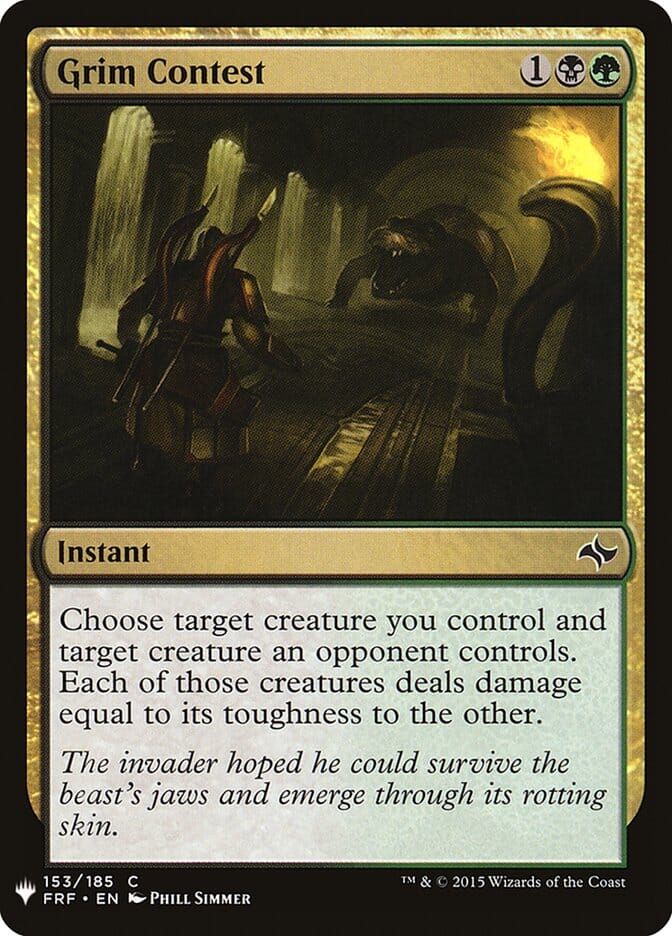 Grim Contest [Mystery Booster] MTG Single Magic: The Gathering  | Multizone: Comics And Games