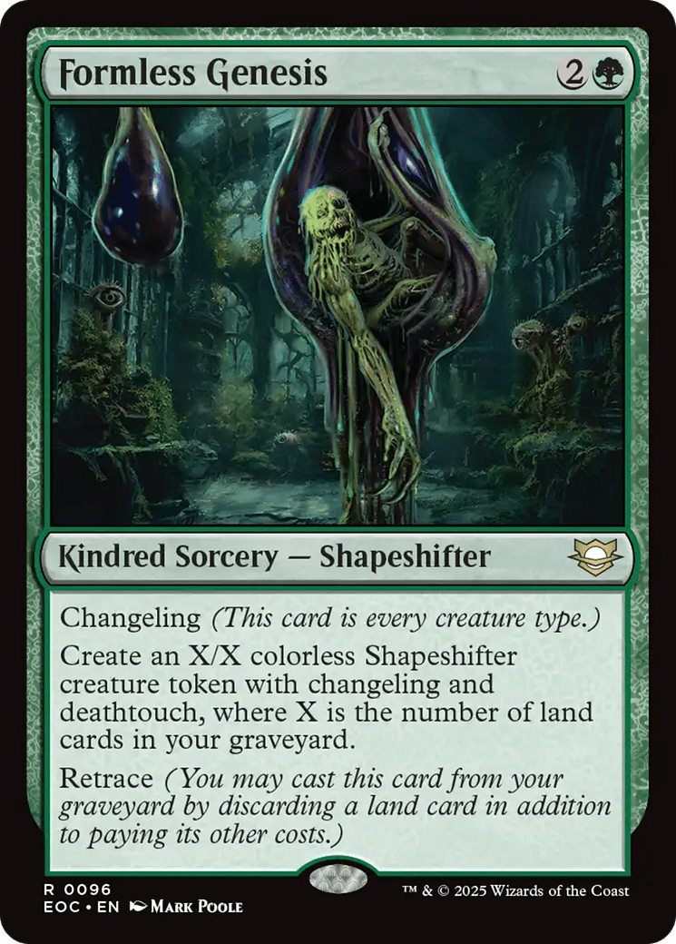 Formless Genesis [Edge of Eternities Commander] MTG Single Magic: The Gathering  | Multizone: Comics And Games