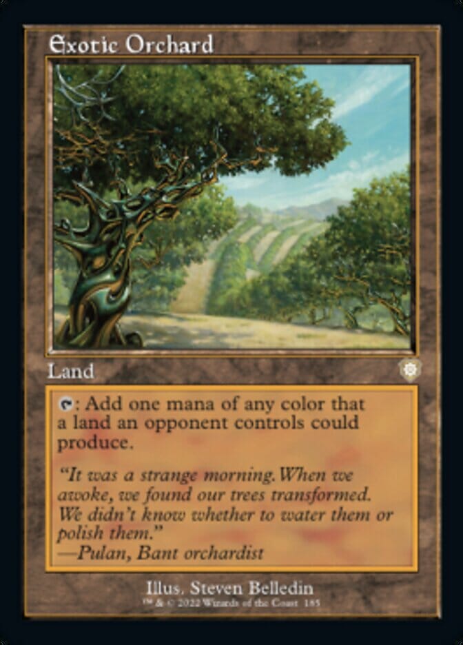 Exotic Orchard (Retro) [The Brothers' War Commander] MTG Single Magic: The Gathering  | Multizone: Comics And Games