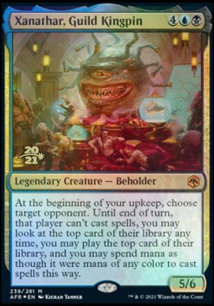 Xanathar, Guild Kingpin [Dungeons & Dragons: Adventures in the Forgotten Realms Prerelease Promos] MTG Single Magic: The Gathering  | Multizone: Comics And Games