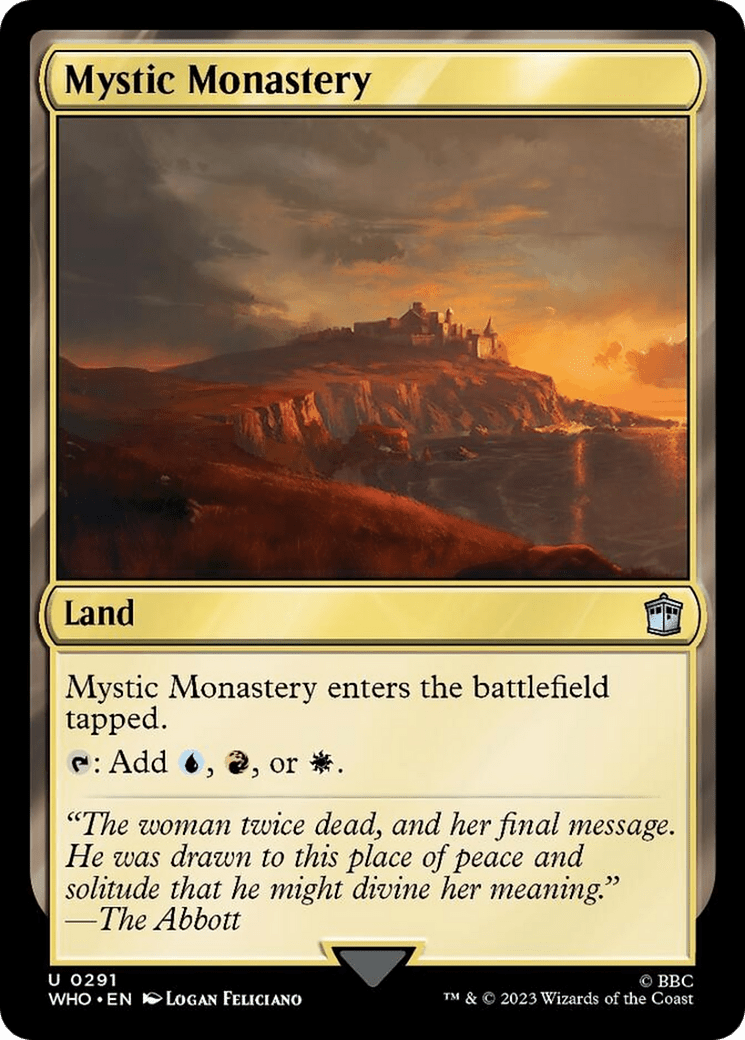 Mystic Monastery [Doctor Who] MTG Single Magic: The Gathering  | Multizone: Comics And Games