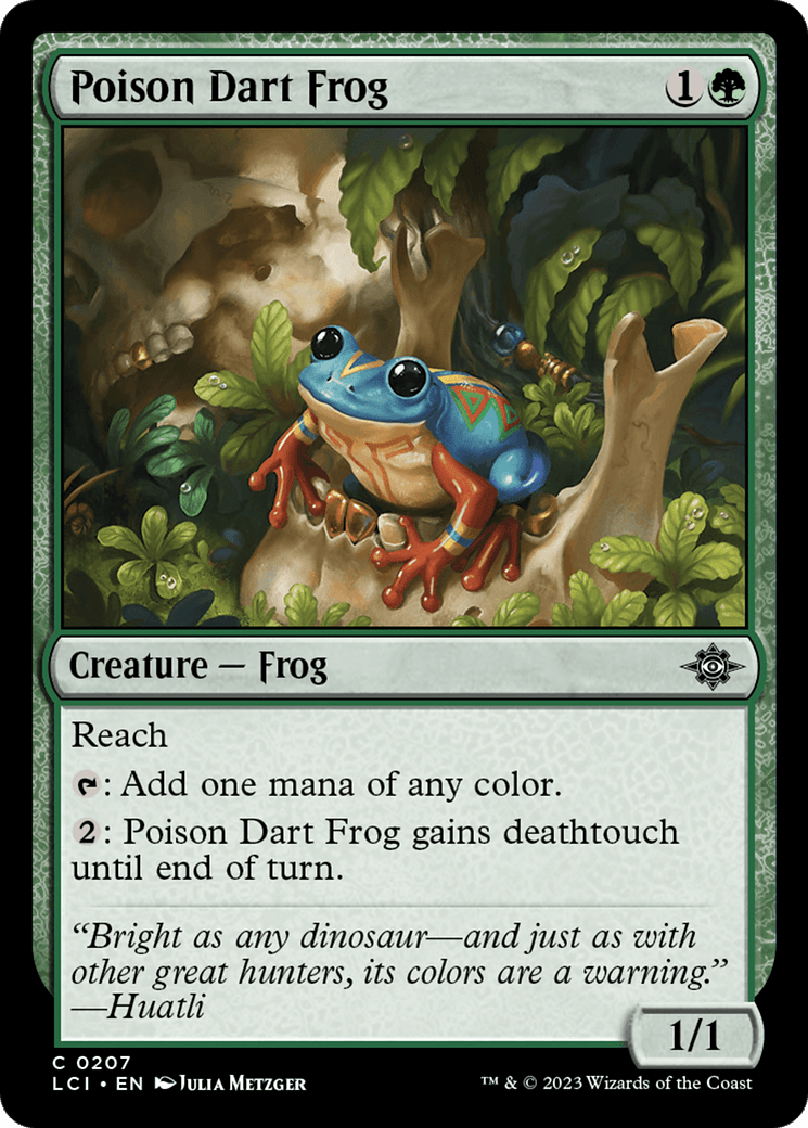 Poison Dart Frog [The Lost Caverns of Ixalan] MTG Single Magic: The Gathering  | Multizone: Comics And Games