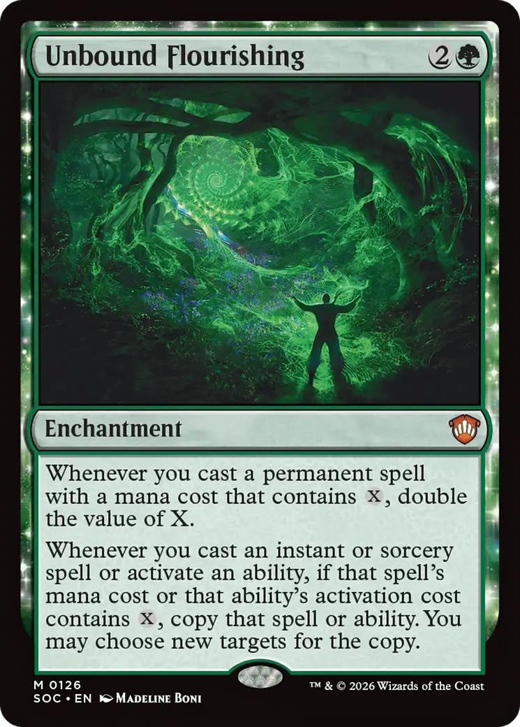 Unbound Flourishing [Secrets of Strixhaven Commander] MTG Single Magic: The Gathering  | Multizone: Comics And Games