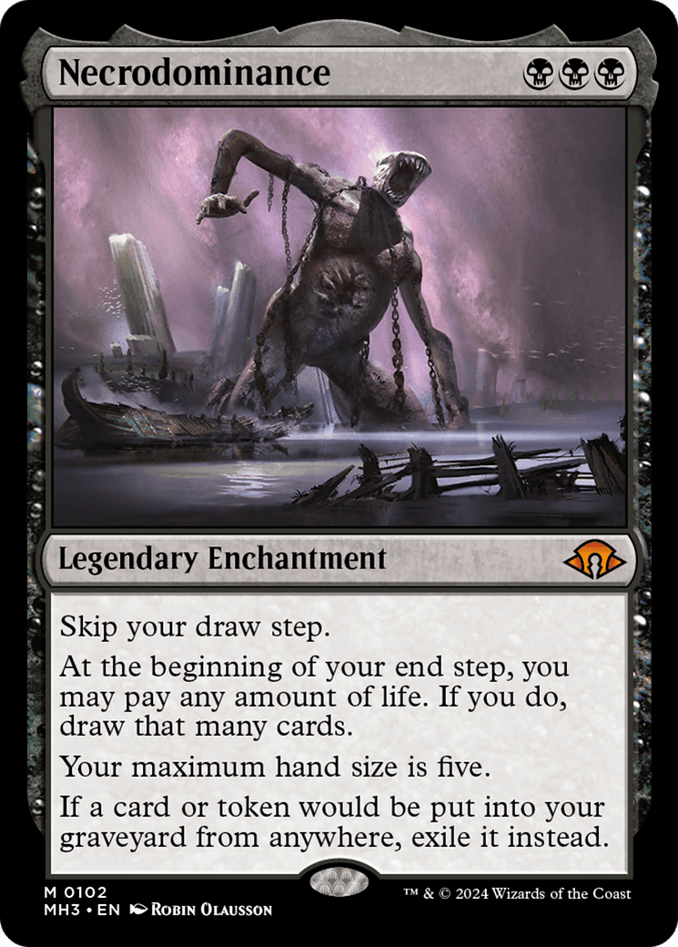 Necrodominance [Modern Horizons 3] MTG Single Magic: The Gathering  | Multizone: Comics And Games