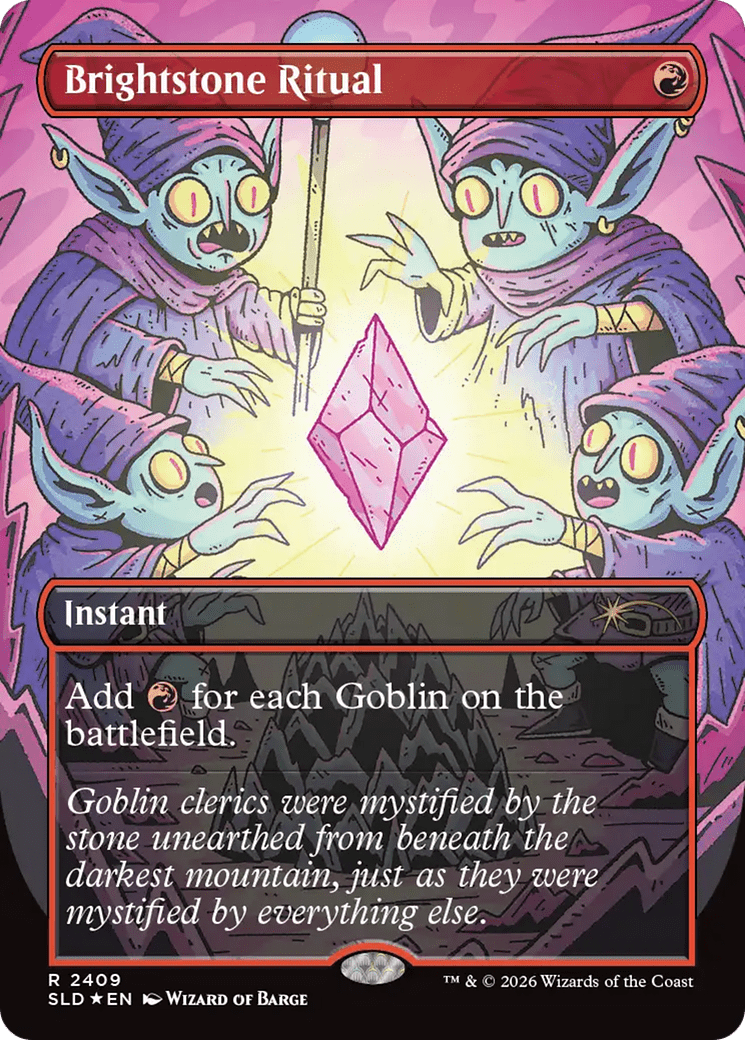 Brightstone Ritual [Secret Lair Drop Series] MTG Single Magic: The Gathering  | Multizone: Comics And Games