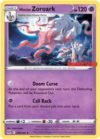 Hisuian Zoroark (076/196) (GameStop) [Sword & Shield: Lost Origin] Pokemon Single Pokémon  | Multizone: Comics And Games
