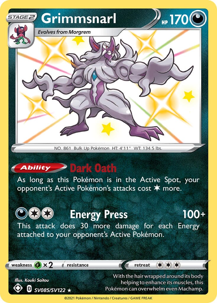 Grimmsnarl (SV085/SV122) [Sword & Shield: Shining Fates] Pokemon Single Pokémon  | Multizone: Comics And Games