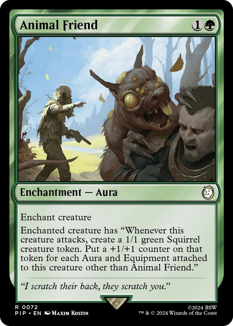 Animal Friend [Fallout] MTG Single Magic: The Gathering  | Multizone: Comics And Games