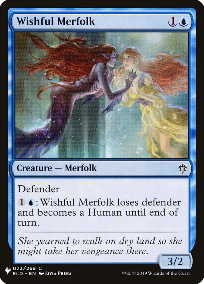 Wishful Merfolk [Mystery Booster] MTG Single Magic: The Gathering  | Multizone: Comics And Games