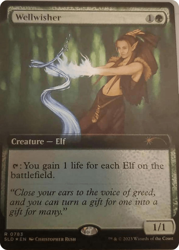 Wellwisher (Extended Art) [Secret Lair Drop Series] MTG Single Magic: The Gathering  | Multizone: Comics And Games