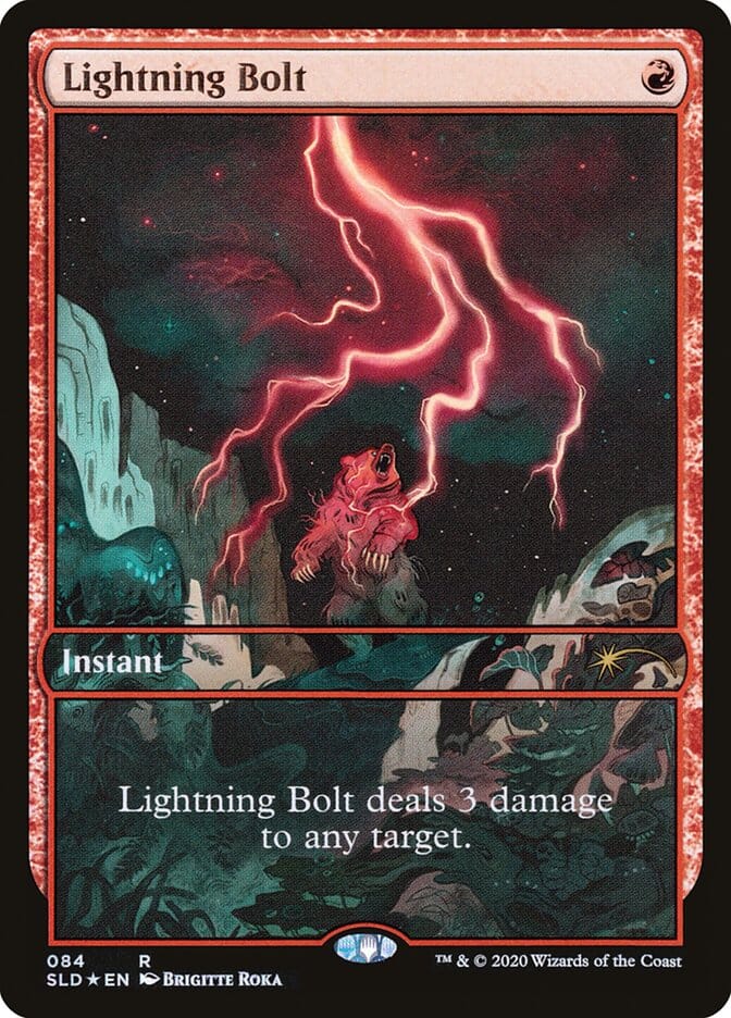 Lightning Bolt (084) [Secret Lair Drop Series] MTG Single Magic: The Gathering  | Multizone: Comics And Games