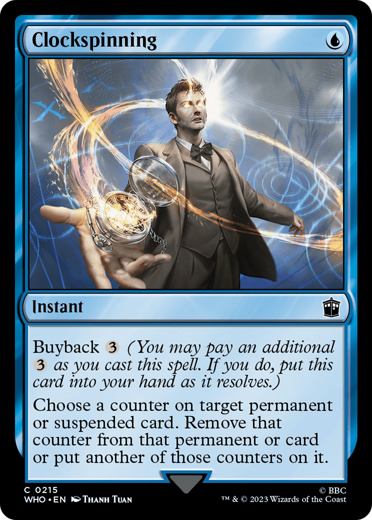 Clockspinning [Doctor Who] MTG Single Magic: The Gathering  | Multizone: Comics And Games