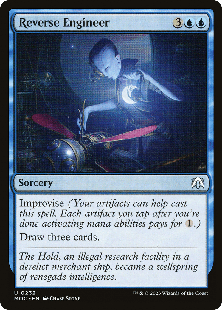 Reverse Engineer [March of the Machine Commander] MTG Single Magic: The Gathering  | Multizone: Comics And Games