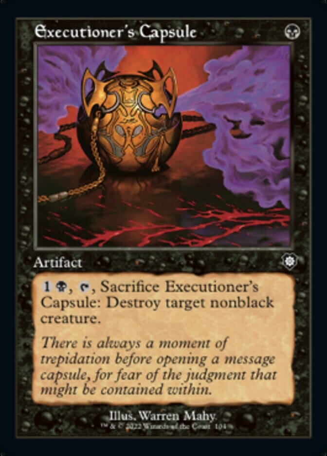 Executioner's Capsule (Retro) [The Brothers' War Commander] MTG Single Magic: The Gathering  | Multizone: Comics And Games