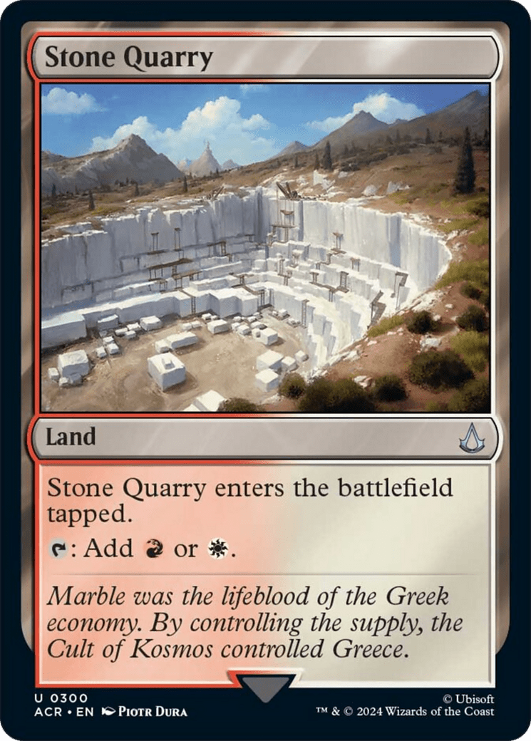 Stone Quarry [Assassin's Creed] MTG Single Magic: The Gathering  | Multizone: Comics And Games