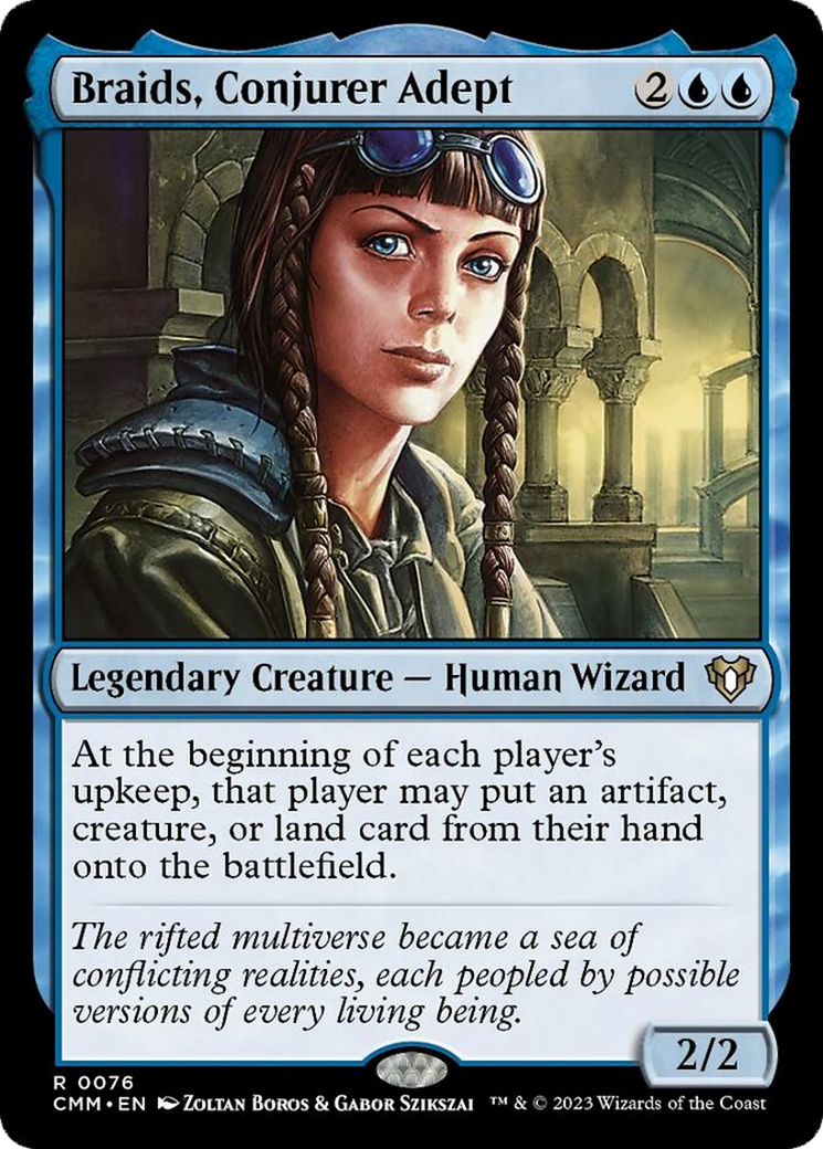 Braids, Conjurer Adept [Commander Masters] | Multizone: Comics And Games