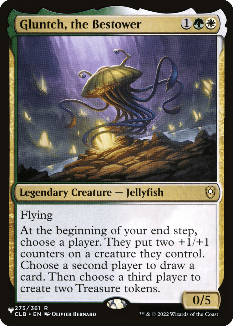 Gluntch, the Bestower [The List] MTG Single Magic: The Gathering  | Multizone: Comics And Games