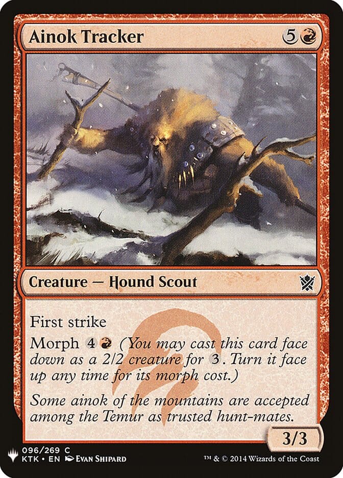 Ainok Tracker [Mystery Booster] MTG Single Magic: The Gathering  | Multizone: Comics And Games