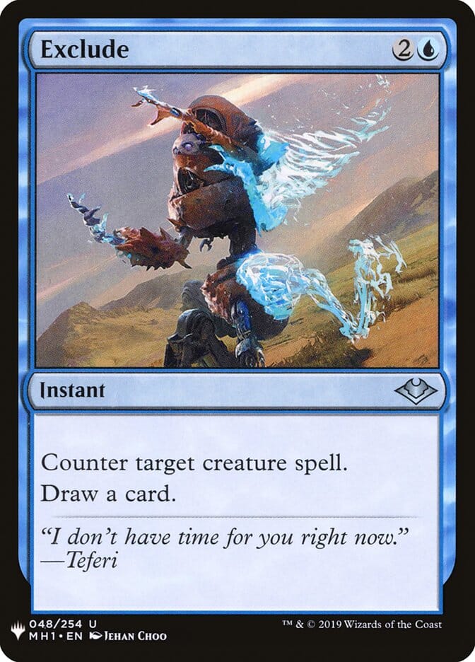 Exclude [Mystery Booster] MTG Single Magic: The Gathering  | Multizone: Comics And Games